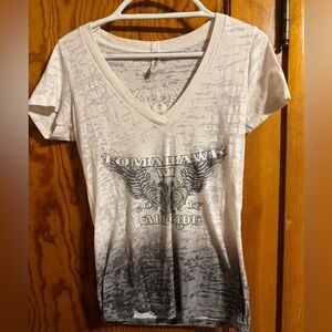 Women's Short Sleeve Burnout Tee